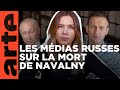 La mort de Navalny dans les médias russes | Masha on Russia | ARTE