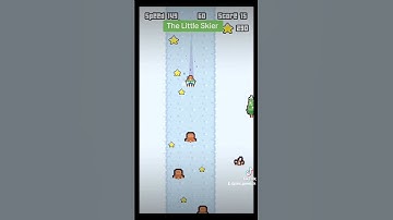 The Little Skier #gamedev #pixelart #indiedev #indiegame #GodotEngine #IndieGame #gamedev #shorts
