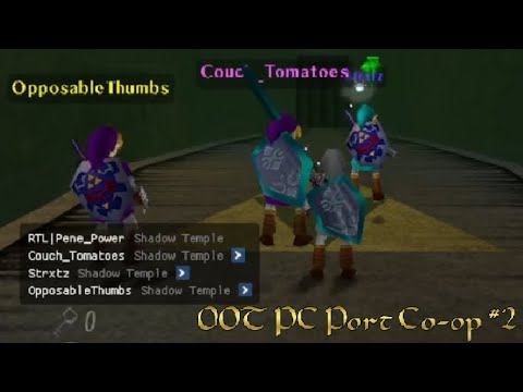 OOT PC Port Co-op #2: Three to the Four Sword Adventures