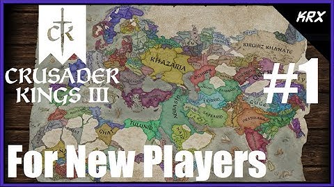 Crusader Kings III Tutorial - For Complete Beginners - Count to King - CK3 Getting Started - Part 1