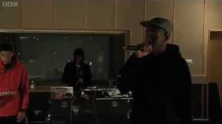 Odd Future (Tyler, The Creator, Hodgy Beats, Syd Tha Kyd) 'Analog' LIVE BBC Radio1!