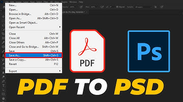 How to Convert PDF to PSD in Photoshop 2024 | Tutorial For Beginner
