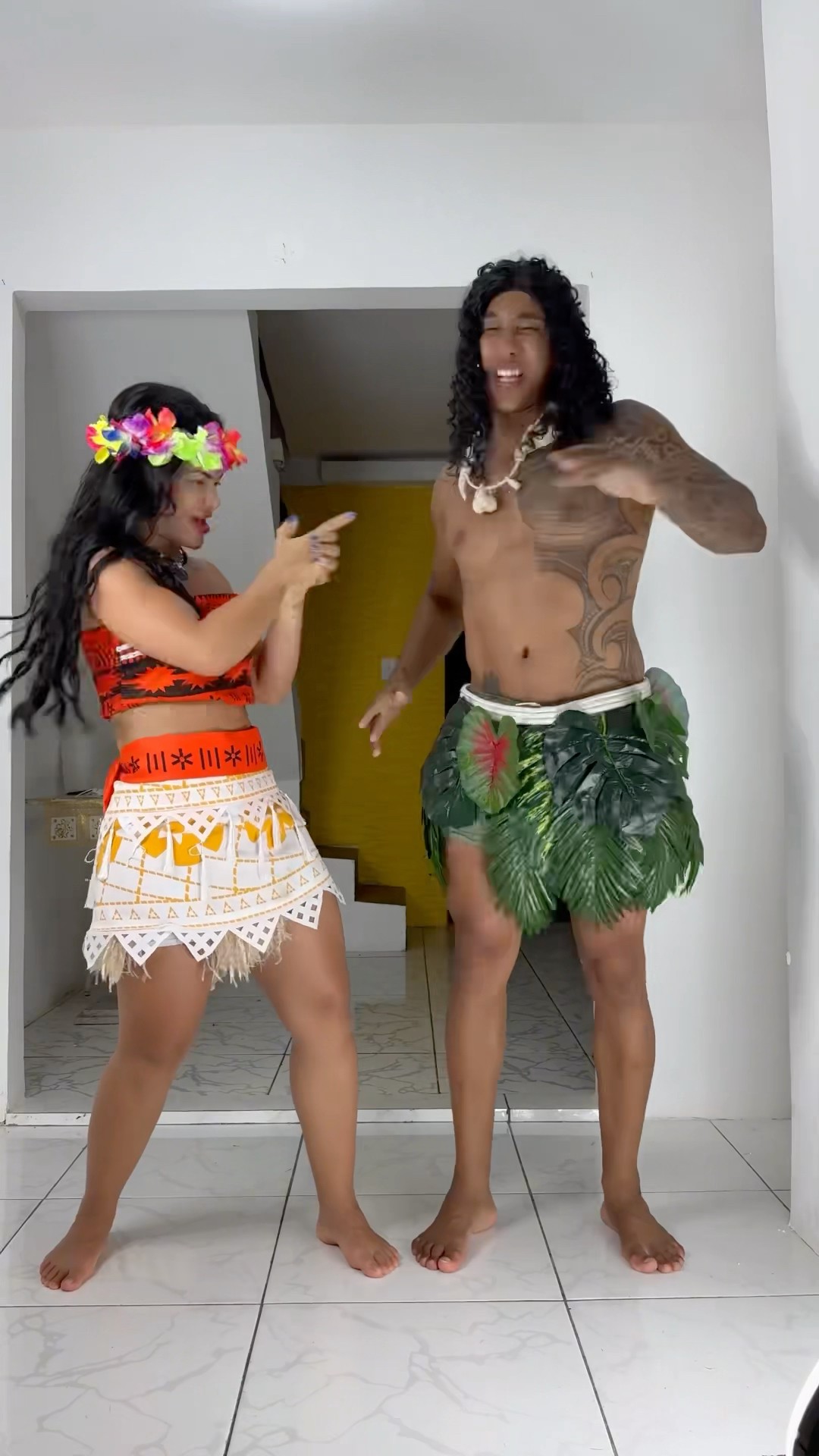 Quem ganhou desta vez: Moana ou Maui? ?? @ApolloSant #entretenimento #moana #maui