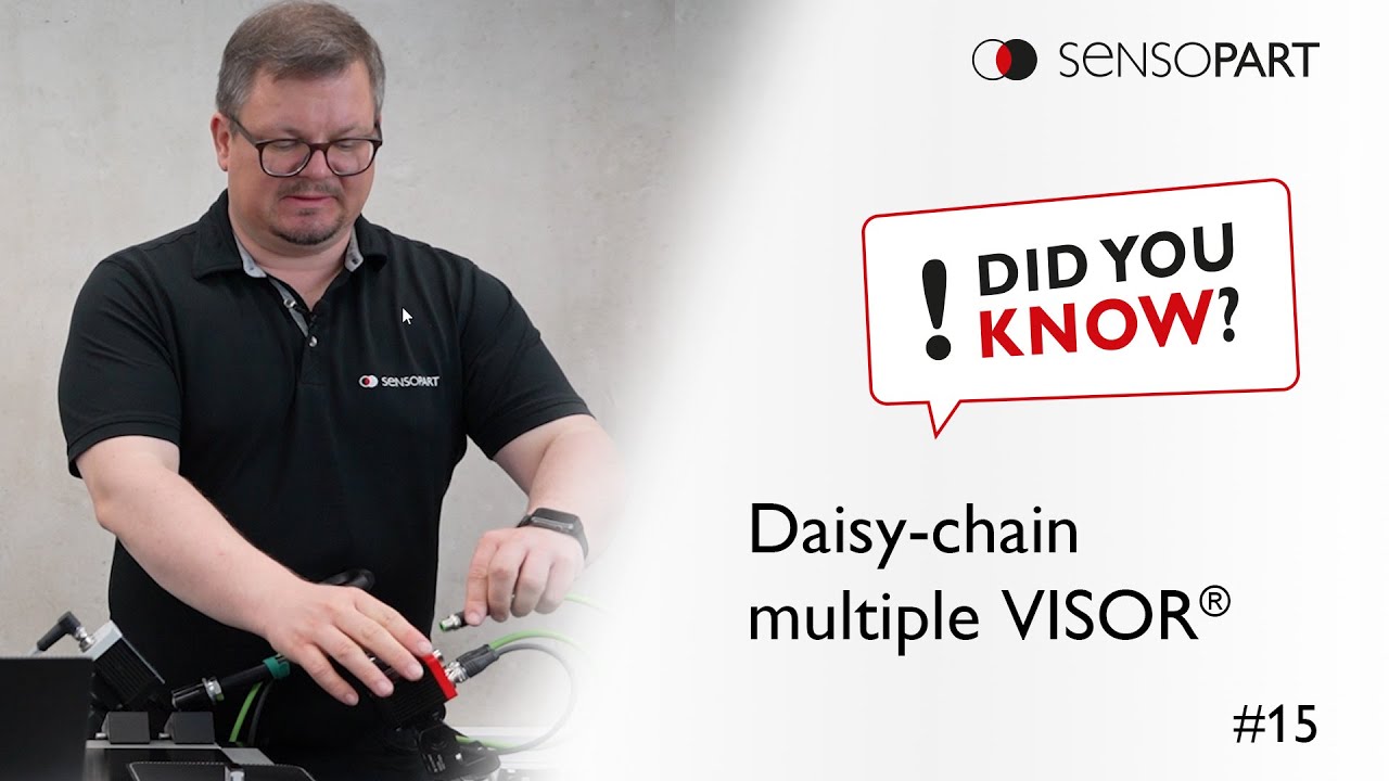 Did You Know? #15 - Daisy chain multiple VISOR® vision sensors