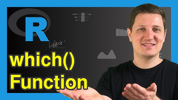 which Function in R (5 Examples) | How to Apply to Vector & Data Frame | Logical Operator & length()
