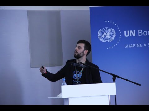 J. Daniel González Carmena At Visit Of Bonn University To UNCCD