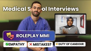 Roleplay MMI | Medical School Interviews | The Aspiring Medics