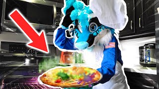 Furry Tries to Make Pizza and THIS Happened