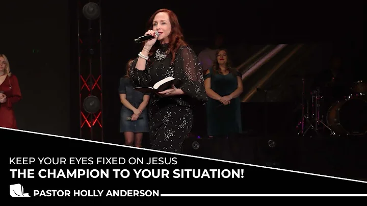 Keep your eyes fixed on Jesus with Pastor Holly An...