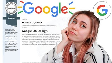 1 year after Google UX Design Certificate Course