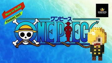 How to Build Vinsmoke Sanji Magic Blocks | Tutorial | #bricks #lego #japan #onepiece #toeianimation.
