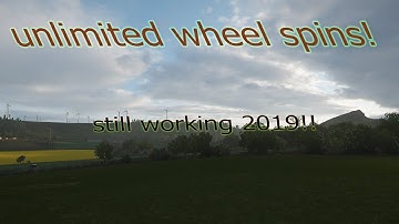 *NEW* forza horizon 4 unlimited skill points and wheel spin glitch!!