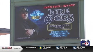 Gates open for first Lambeau Field concert since 2019