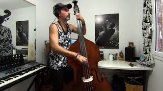 Video thumbnail of "Second Line Bass Groove, Bb Blues"