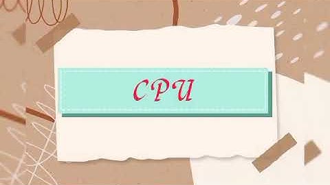 Basic Parts of the Computer (TLE Performance Task)