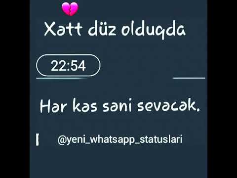 Xətt düz olduqda🖤hər kəs səni sevəcək😿