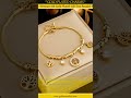 Woman 18k Gold Plated Life Tree Beaded Bracelet Bangle