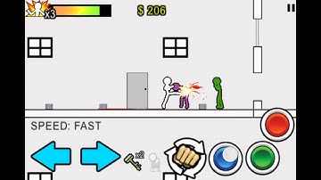 Anger of Stick: Friend - Round 2 - Gameplay on iPod touch