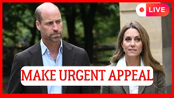 ROYALS IN SHOCK! PRINCE WILLIAM & KATE MIDDLETON ISSUE URGENT PLEA AS CRISIS ESCALATES!