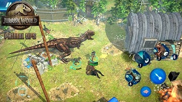 Jurassic World Primal Ops - Gameplay ACT 2 - CHAPTER 4 (iOS, Android) - Part 20