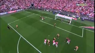 The FA Cup Final Hull City 2 3 Arsenal 17 05 2014 All Goals Highlights