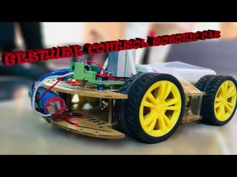 How to Make a Gesture Control Robot at Home Easily using Arduino - YouTube