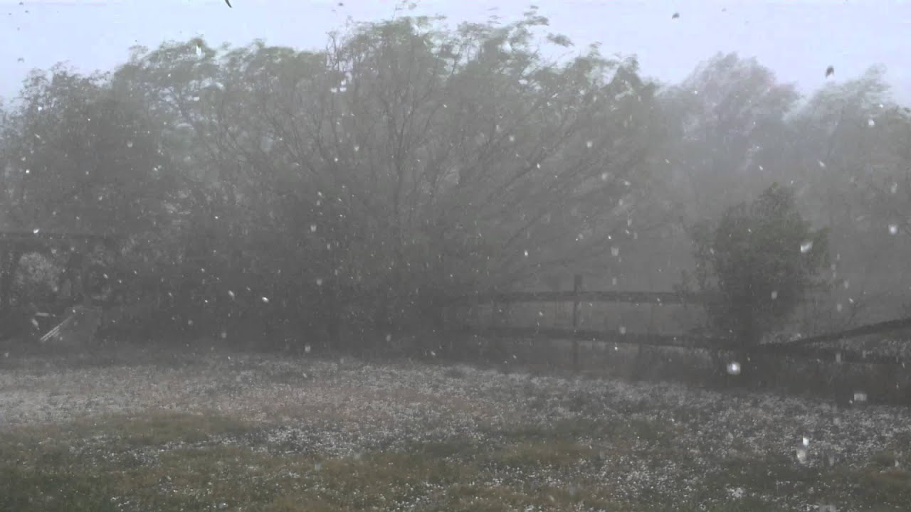 Hail Storm in Knippa, Texas YouTube