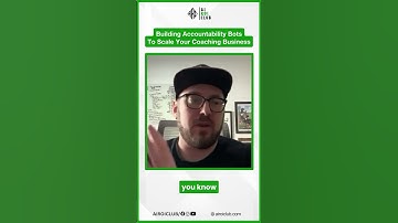 Building Accountability Bots To Scale Your Coaching Business