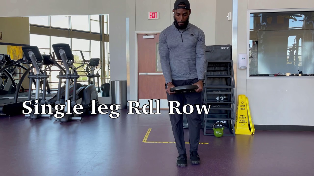 Single Leg Rdl Row - YouTube