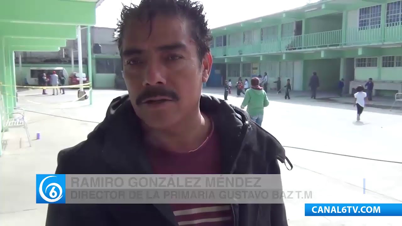 La escuela primaria Gustavo Baz , en el municipio de La Paz regresó a sus  actividades normales - YouTube