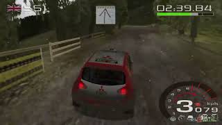 WRC Rally Evolved - PS2 Gameplay (Mitsubishi Colt Rally Extreme)  1080p part 12 (PCSX2)