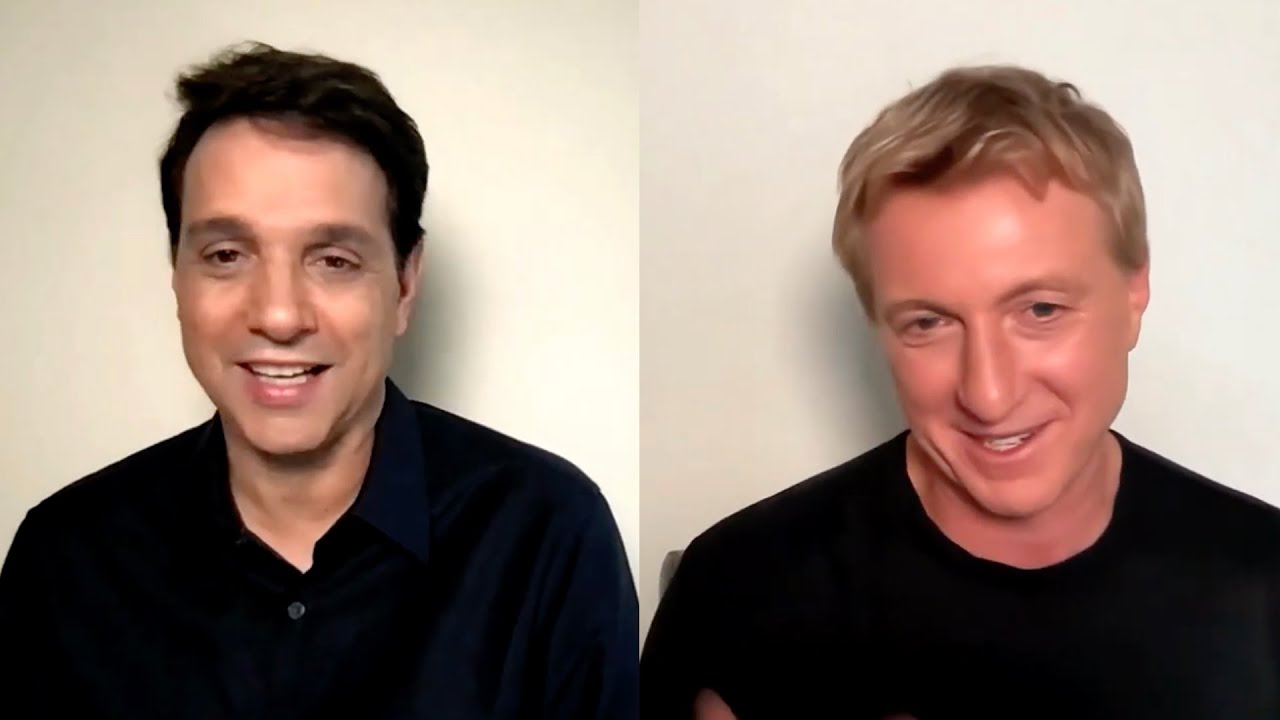 Cobra Kai Stars REACT to Andrew Garfield’s Freakout! YouTube