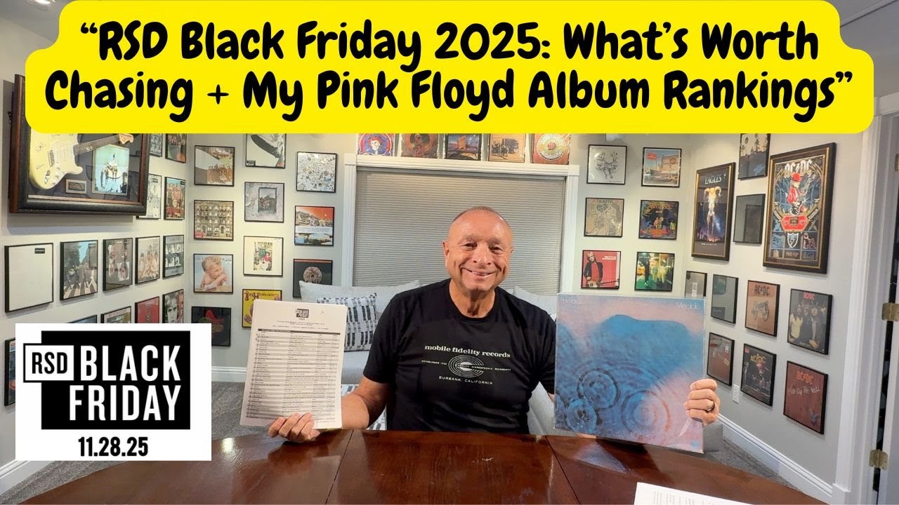 «10 динаров за «Чёрную пятницу» 2025 года, которые я ищу + рейтинг моих любимых альбомов Floyd»