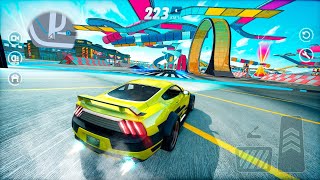 Extreme Car Driving Stunts AxesInMotion Racing HD Android Gameplay 2025 screenshot 5