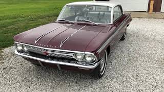 1962 Oldsmobile Jetfire 4 speed restoration finished.