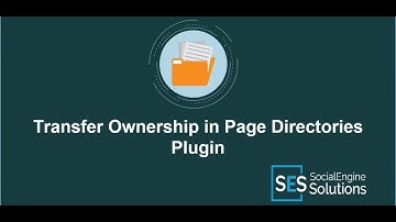Tutorial on Transfer Ownership in "Page Directories Plugin"