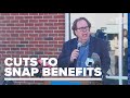 Maine anti-hunger advocates speak on SNAP cuts