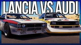 Forza Horizon 3: The Grand Tour | Lancia VS Audi Challenge!