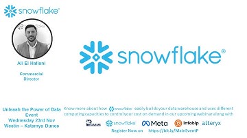 Snowflake - Unleash the Power of Data Promo