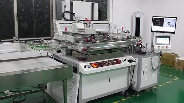 Automatic Screen Printing Machine With CCD Image Position System For Plain