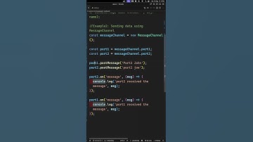 Node.js Hoofdpagina ↔ Worker-communicatie in 40 seconden! ⚡