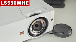 ViewSonic LS550WHE LED Short Throw Projector Review
