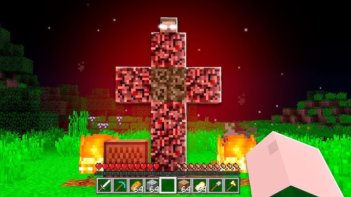 Descobri que tem como jogar minecraft java no celular e decidi jogar com o  mod do herobrine : r/PuddingsUtopia