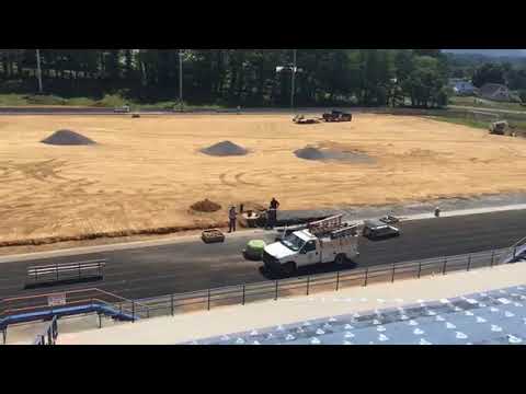 Update on Volunteer High School football field, July 9, 2020