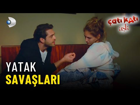 Ateş ve Yasemin Aynı Yatakta Yatmak Zorunda Kalırsa! - Çatı Katı Aşk 16. Bölüm