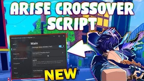 *NEW* Arise Crossover Script (PASTEBIN 2025) ( AUTOFARM, AUTO ARISE, AUTO DESTROY)