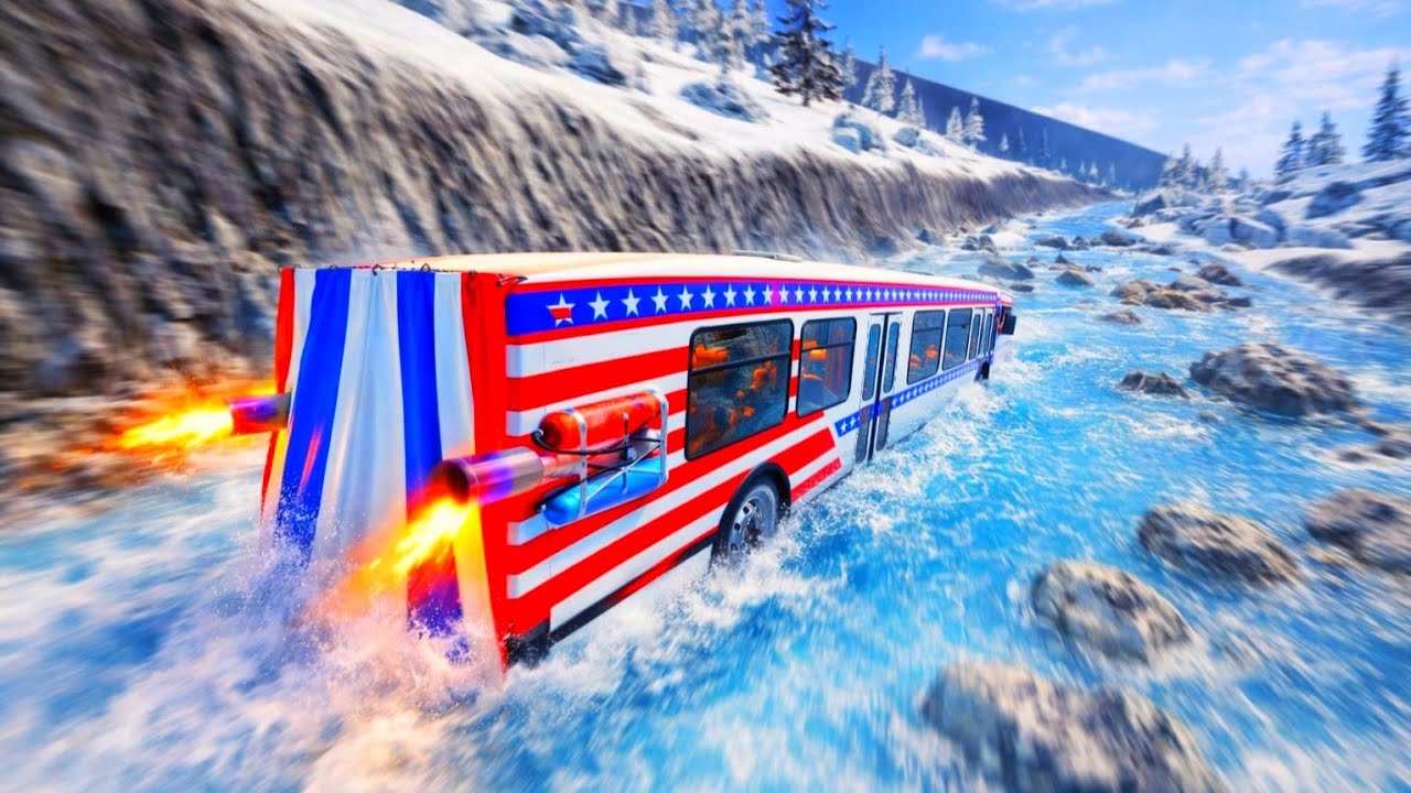 😱NO BRAKES Down Extreme Water Current! Which Car Survives?🔥 – BeamNG Drive #7