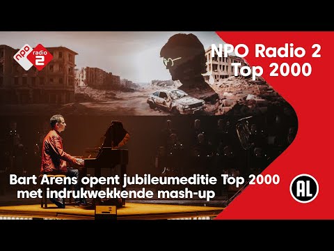 Bart Arens opent jubileumeditie Top 2000 met indrukwekkende mash-up (2023) | NPO Radio 2