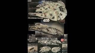 My Millennium Falcon - Building the 1/144 Ban Dai Millennium Falcon from 