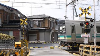 秩父鉄道 武州中川No.1踏切